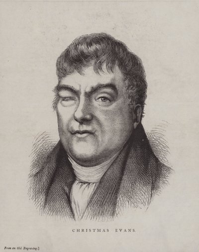 Christmas Evans, ministre et prédicateur non-conformiste gallois - English School